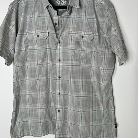 Kuhl Men's Short Sleeve Button Down Shirt Size XL - Picture 2 of 5
